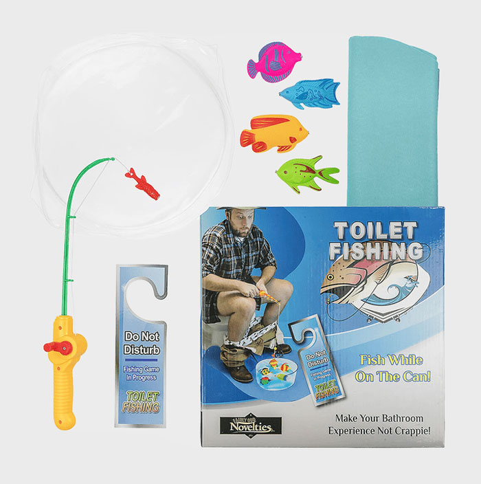 Product photo for Toilet Fishing Game