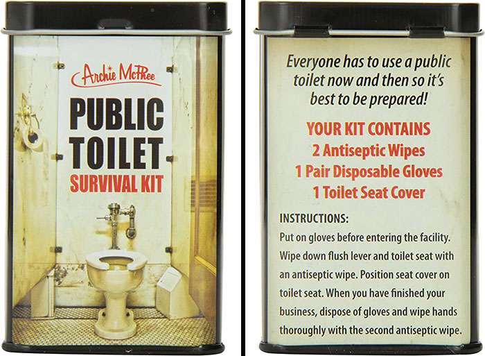 Product photo for Public Toilet Survival Kit