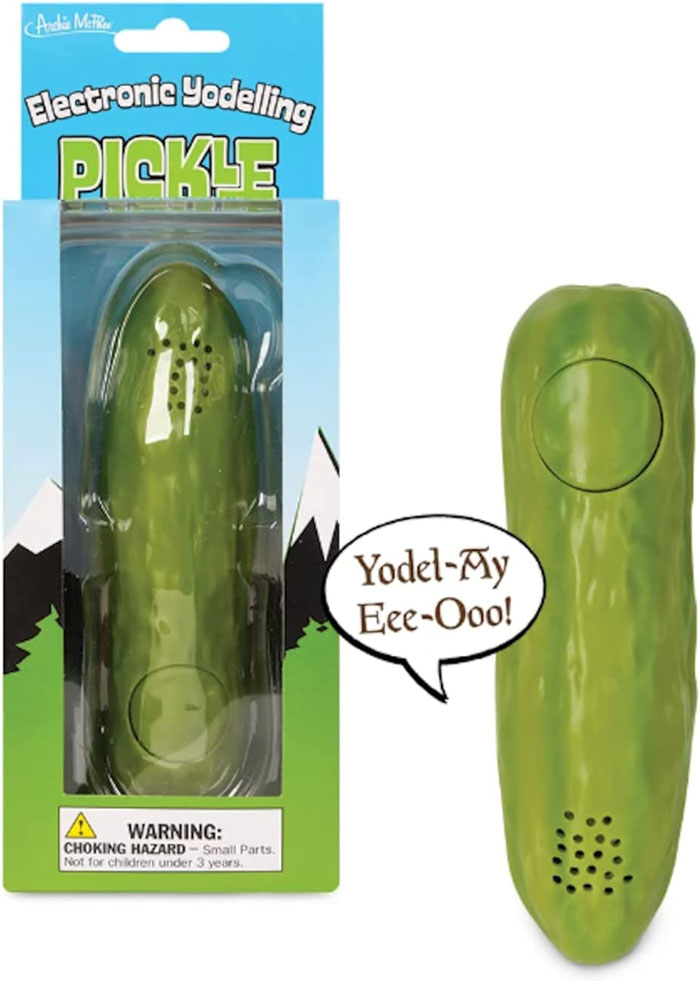Product photo for Yodeling Pickle