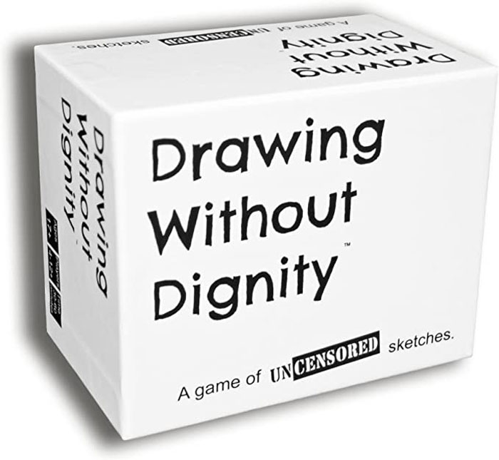 Product photo for "Drawing Without Dignity Party Game"