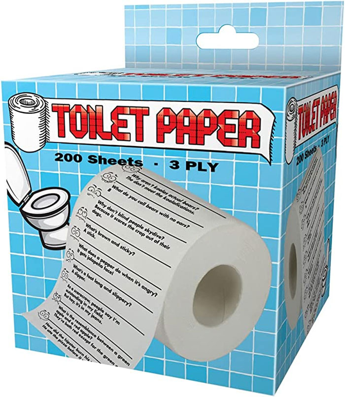 Product photo for Toilet Paper Roll Jokes