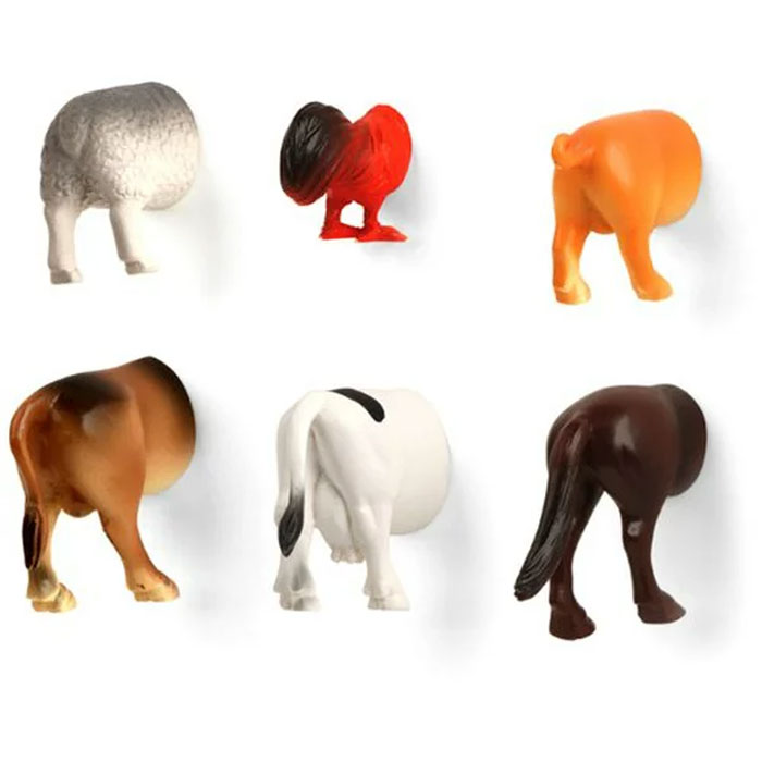 Product photo for Farm Animal B**t Magnets