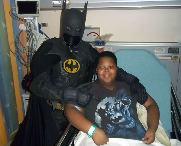 My Dad Likes To Volunteer As A Batman, Bringing Joy To Kids Fighting Cancer At A Children's Hospital