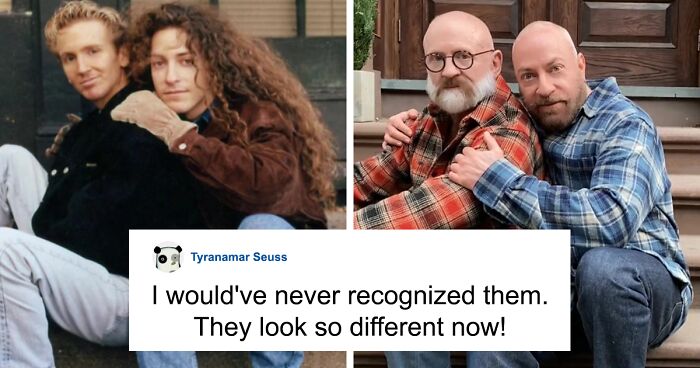 Gay Couple Recreates 30 Photos From The ’80s And ’90s, And The Internet Is Going Crazy
