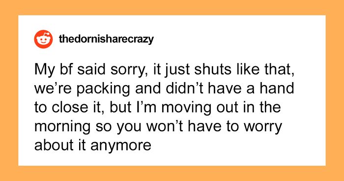 Neighbor Starts Bashing On Couple’s Door And Walls Right Before They Move Out, So They Get Revenge On Him