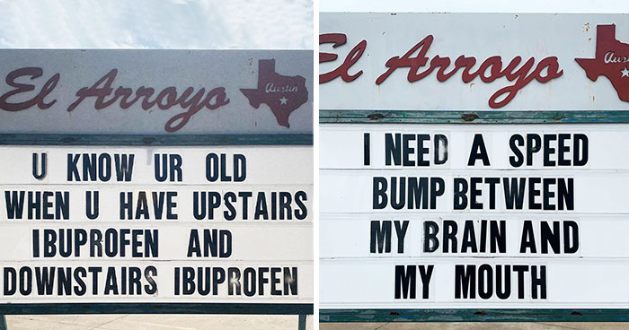 30 Of The Funniest Signs Posted By This Restaurant (New Pics)