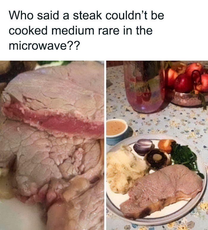 Microwave Steak