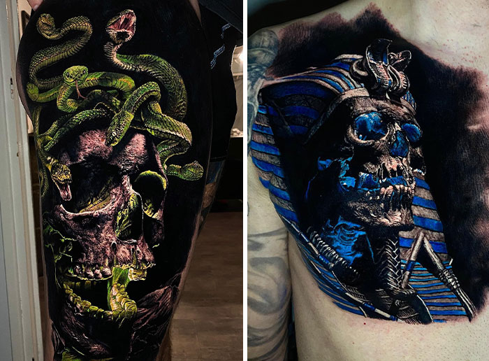 34 Mind-Blowing Tattoos By Sandry Riffard That Might Send Shivers Down Your Spine