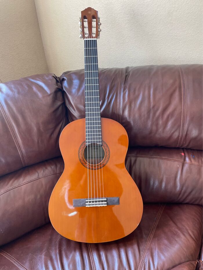 I Got Myself A Guitar As A Birthday Present. I Am Still A Beginner, But I Already Love It