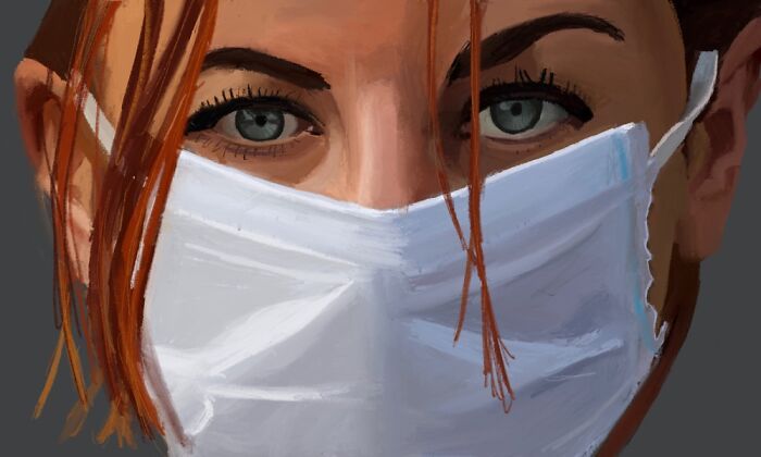 "Battle Scars": I Drew Portraits Of Doctors And Nurses During The Covid Epidemic