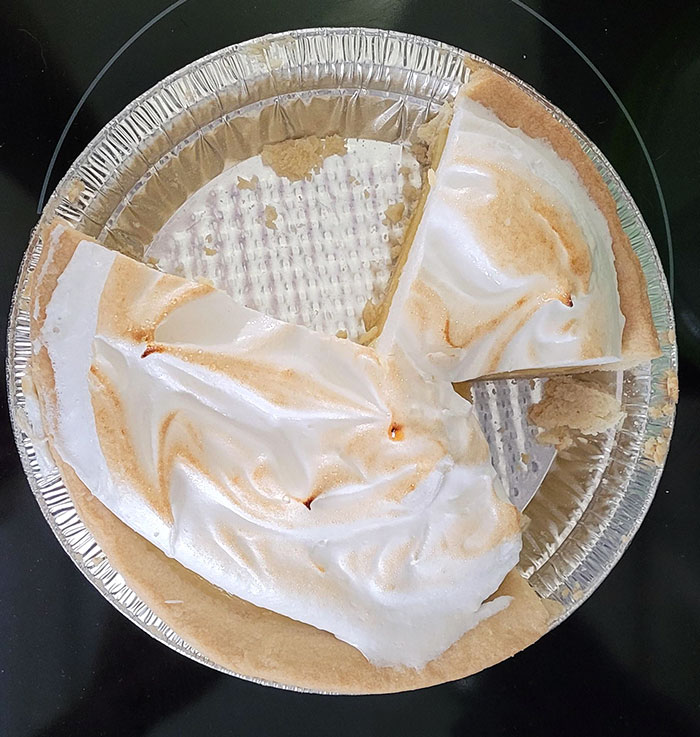The Way My Husband Cut This Pie
