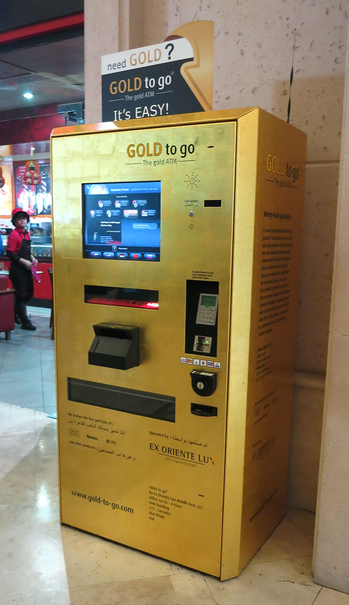 Gold ATM Machine