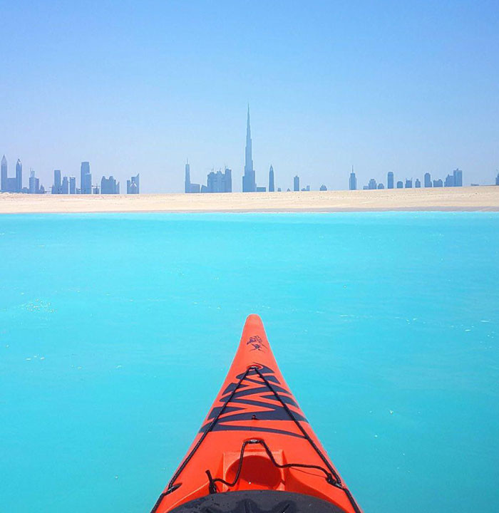 My Cousin The Kayaker Took The Best Picture Of Dubai That I Have Ever Seen