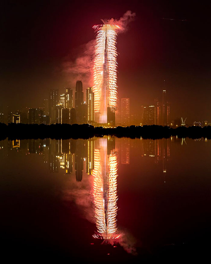 I Went To The Wetlands Of Dubai And Waited For 8 Hours To Get A Shot. I Knew No One Else Would. Happy New Year