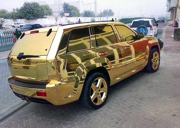 A Golden Car
