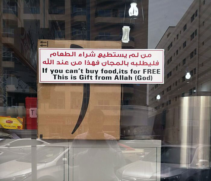 This Sign In Dubai That Restores The Faith In Humanity