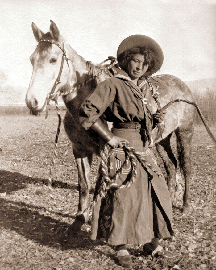 Nellie Brown, An African-American Cowgirl, C.1880s