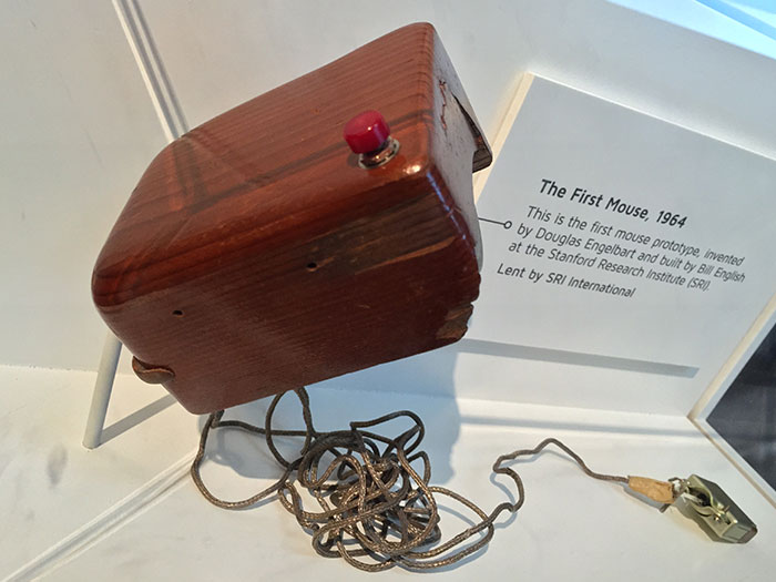 The First Computer Mouse (1964), Invented By Douglas Engelbart
