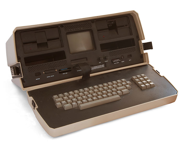 One Of The First Osborne 1 Laptops, 1981