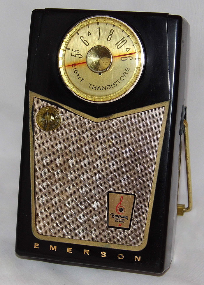A Classic Emerson Transistor Radio, 1958