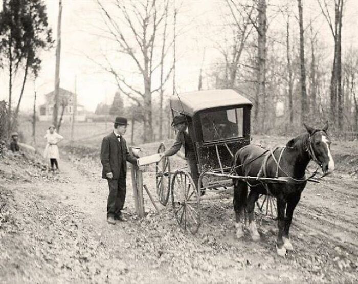 Mail Delivery In 1914