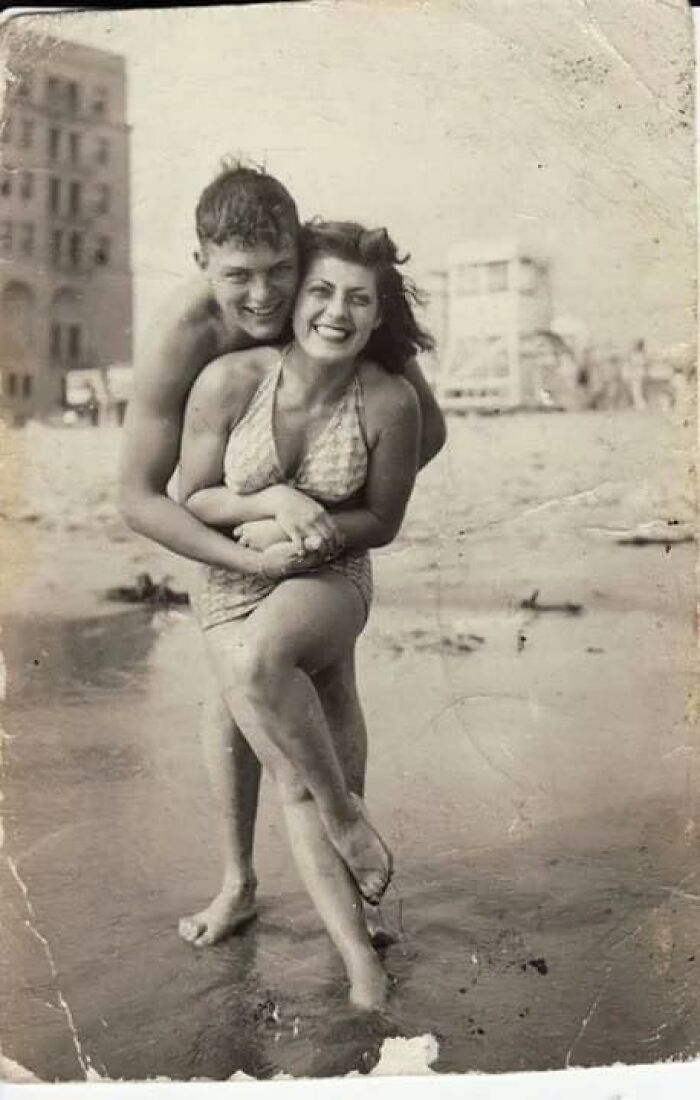 A Beautiful Couple From The 1940s