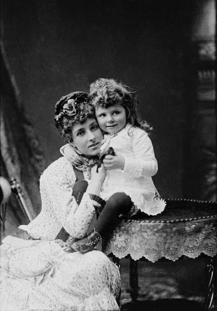 Mother With Her Daughter, 1880