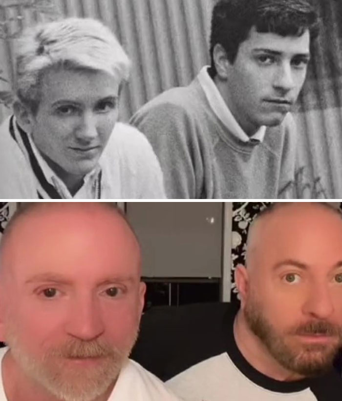 Gay Couple Recreates 30 Photos From The '80s And '90s, And The Internet Is Going Crazy