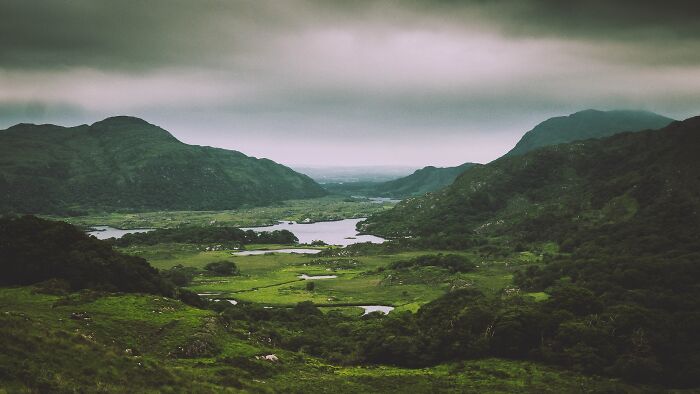 Green hills of Iceland 