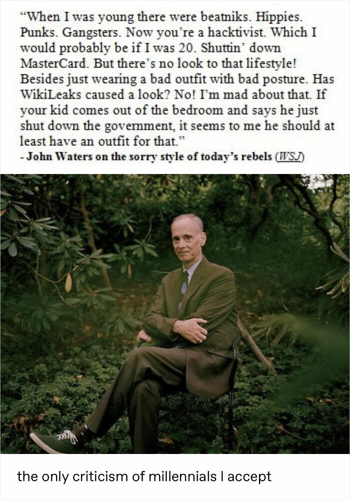 Millennials Killed The Rebel Fashion