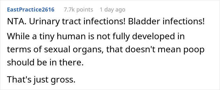 Guy Asks If He’s A Jerk For Getting In A Fight With His MIL About His Daughter Having “Real” Private Parts Guy Asks If He’s A Jerk For Getting In A Fight With His MIL About His Daughter Having “Real” Private Parts