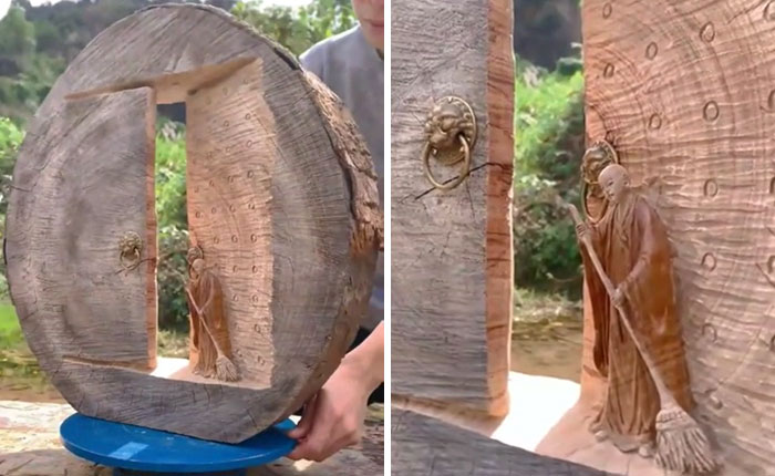 Wooden Sculptures By Döuyin