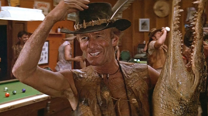 Paul Hogan As Mick 'Crocodile' Dundee