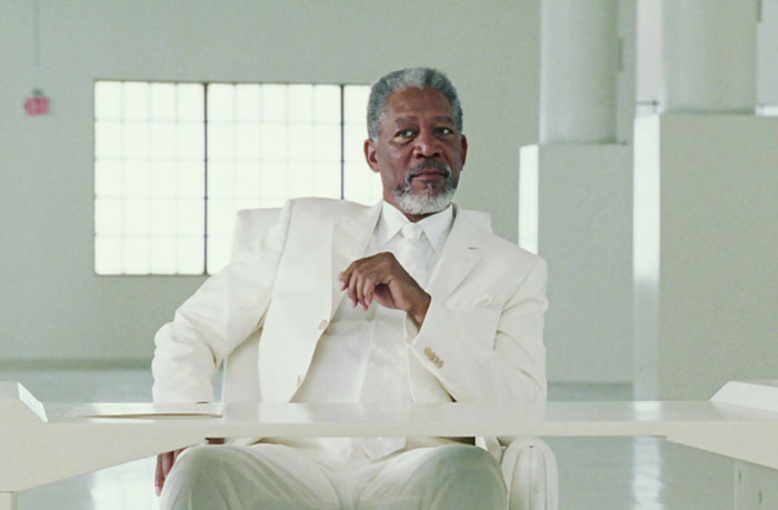 Morgan Freeman As God
