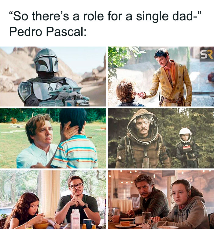 So there's a role for a single dad meme