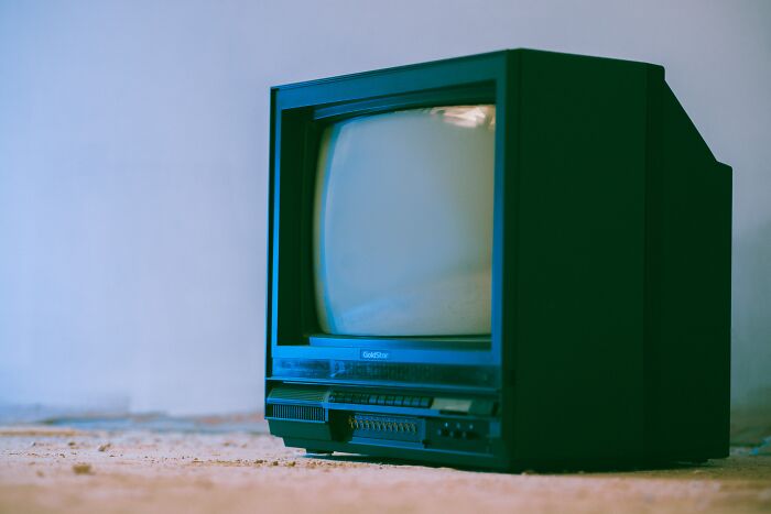 Old Chunky TV Screen 