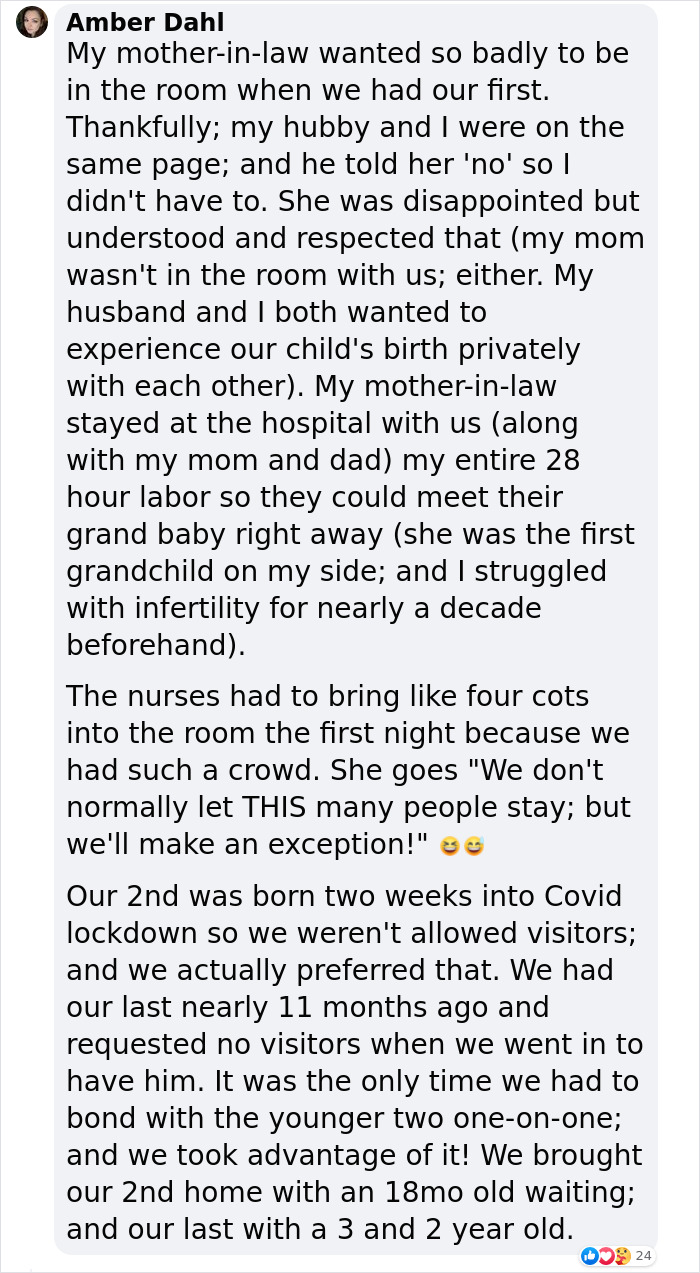 Woman Tells Husband Why She Used To Hate His Mom, Shares Shocking Story About Her Birth Experience