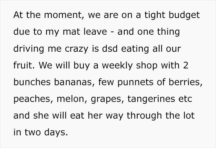 Mom Calls Stepdaughter 'Greedy' For Eating Too Much Fruit, And The Internet Has Thoughts Mom Calls Stepdaughter 'Greedy' For Eating Too Much Fruit, And The Internet Has Thoughts