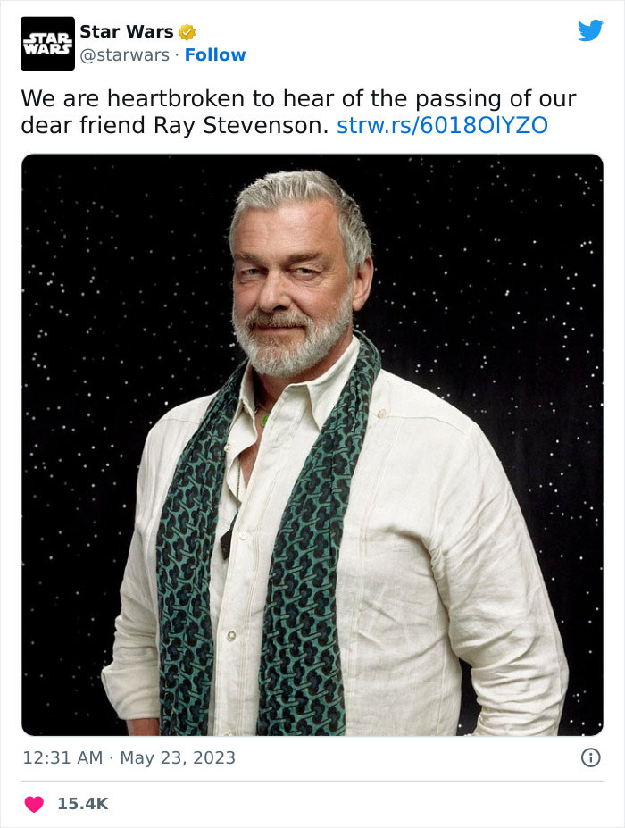 The World Is Deeply Saddened By Ray Stevenson’s Unexpected Death At Age 58