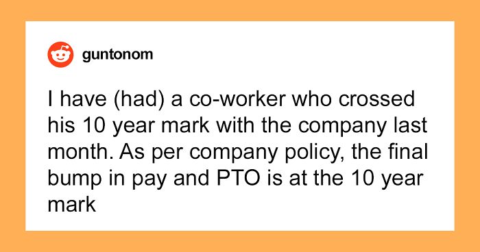 Company Gives Final Raise To Employee After 10 Years Of Work, He Hands In His Notice