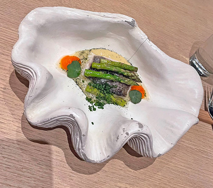 Fancy Fish Served In The Shell
