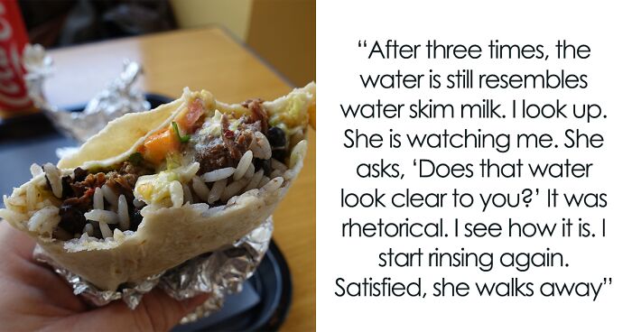 Cook Maliciously Complies With Manager’s Demand To “Keep Rinsing The Rice Until The Water Runs Clear”