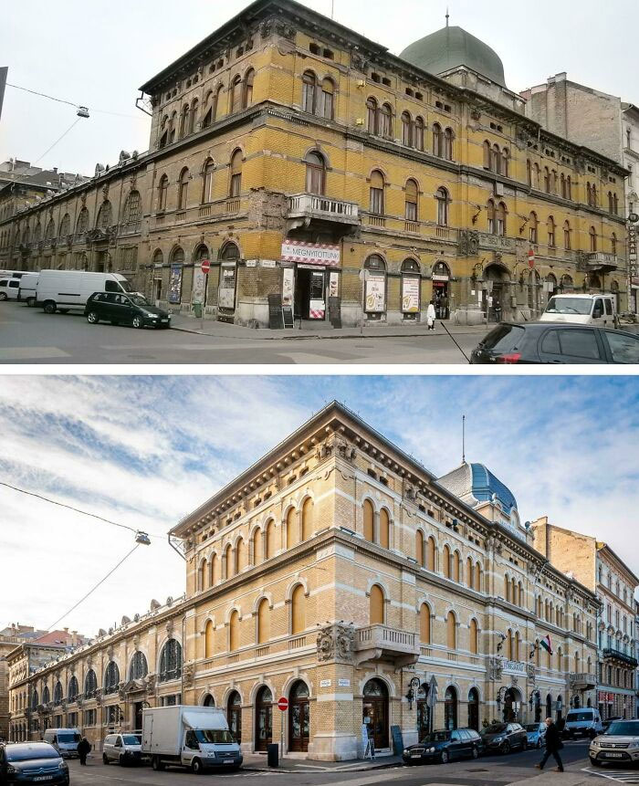 Hunyadi Square Market Hall. Budapest, Hungary