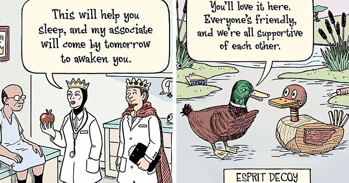 Dan Piraro’s 40 Silly And Funny Single-Panel Comics With Unexpectedly Absurd Situations (New Pics)