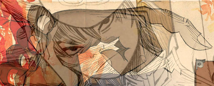 Empire Ants music video scene 