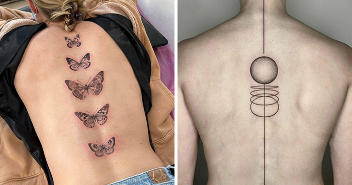 Elegant Spine Tattoo Ideas: Over 100 Designs For Men and Women