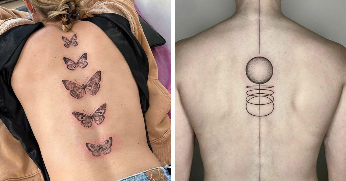 102 Spine Tattoo Ideas For The Bold And The Brave