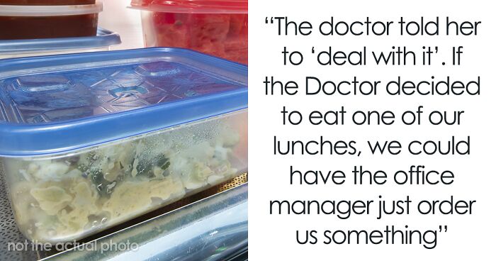 “Deal With It”: Employees Outsmart Entitled Doctor Who Kept Eating Everyone’s Homemade Lunches