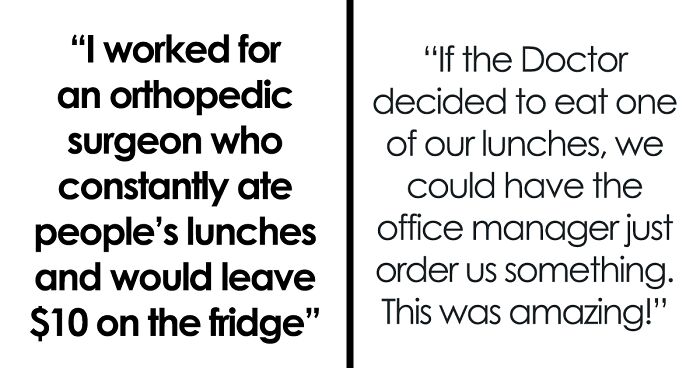 Orthopedic Surgeon Keeps Stealing His Employees’ Leftovers From The Fridge, Gets Taught A Lesson