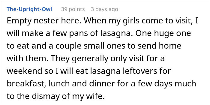 “You Want Lasagne? Okay”: Mom Maliciously Complies, Daughter Doesn’t Eat Her Favorite Dish For 2 Years After That